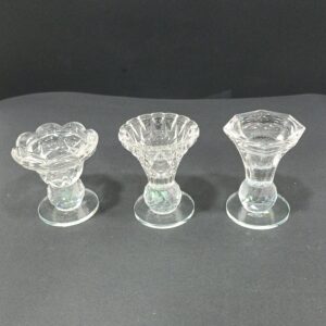 Set de Candelabros tipo Cristal